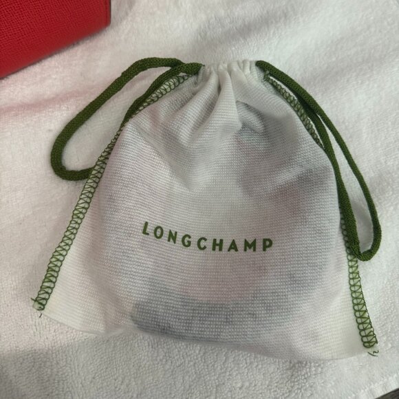 LONGCHAMP Le Pliage Heritage Leather Handbag - Red - NEW! - Picture 12 of 14